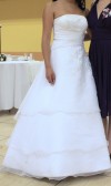 arriendo hermoso vestido de novia 