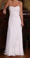 vestido de novia de seda, diseñador ivan grubessich