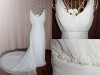elegante y fino vestido de novia