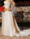 vendo exclusivo vestido de novia, talla 38-40 ajustable
