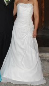 vestido de novia $140.000 marca mori lee, color ivory, talla 40