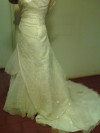 vestido de novia color marfil
