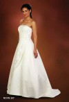vendo vestido novia blanco talla 48-50 impecable y barato 80000