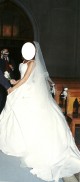vendo vestido de novia de chantú talla 38, hermoso