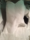vestido exclusivo de novia espalda descubierta talla 40