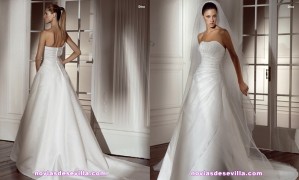 Carolina Anuncios gratis para novios en Vitacura |  Hermoso Vestido de Novia Pronovias Barcelona , Modelo Diva colecci&oacute;n 2008