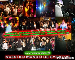 CreaMusic Eventos Anuncios gratis para novios en Santiago |  Dj para fiesta, MATRIMONIOS , CUMPLEA&Ntilde;OS Y MUCHO MAS