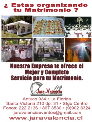 antonio righetti Anuncios gratis para novios en Santiago |  banqueteria, Nos adecuamos a su Presupuesto