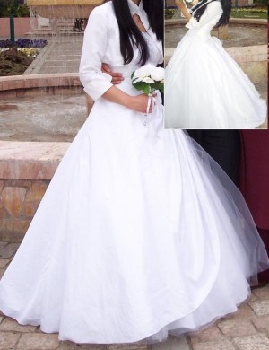 Jenny Anuncios gratis para novios en Valpara&iacute;so |  HERMOSO VESTIDO DE NOVIA, Talla 40 (Corse ajustable)