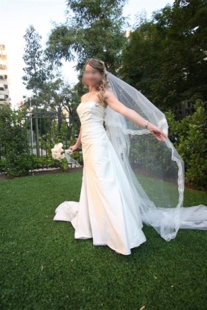 Daniela Hugel Anuncios gratis para novios en Las Condes |  vendo elegante vestido de novia , Colecci&oacute;n La Sposa, talla 40