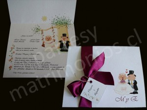 Ana Pino Anuncios gratis para novios en Santiago |  PARTES DE MATRIMONIOS PERSONALIZADOS, Hermosos partes de matrimonio con dise&ntilde;os exclusivos