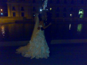 Guillermina Hern&aacute;ndez Anuncios gratis para novios en Renca |  solo 100000 pesos hermoso vestido de novia talla 38-40  color IVORY, Incluyo ademas velo de 4 metros , falso y hermosa tiara brillante