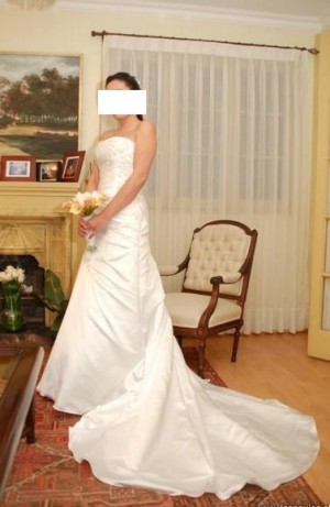 Ma. Gabriela Rubio Anuncios gratis para novios en La Reina |  ARRIENDO LUJOSO VESTIDO DE NOVIA, Talla 38. Una sola postura en Agosto de 2010