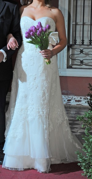Mar&iacute;a Eugenia Olave Anuncios gratis para novios en Providencia |  Vendo mi vestido de novia, Una Postura, Impecable!, Hermoso Vestido franc&eacute;s