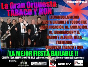 Orquesta Tabaco y Ron Anuncios gratis para novios en Las Condes |  Orquesta para matrimonio tabaco y ron en santiago, Orquesta para matrimonio
