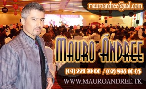 Mauro &Atilde;ndree Anuncios gratis para novios en &Ntilde;u&ntilde;oa |  Animador, Maestro de Ceremonias y Entretenedor (Cantante - M&uacute;sica en vivo), Experiencia y calidad por un precio justo