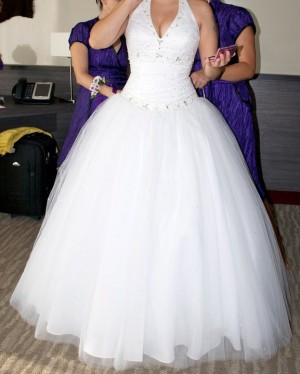 estefania Anuncios gratis para novios en Antofagasta |  VENDO HERMOSO VESTIDO DE NOVIA, 1 uso, muy liviano, ajustable.