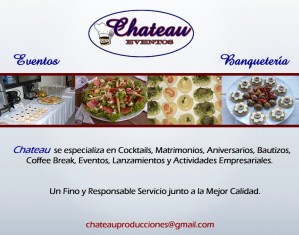Chateau Anuncios gratis para novios en Chill&aacute;n |  Chateau Eventos y Banqueter&iacute;a, Chateau, Un fino y responsable servicio junto a la mejor calidad