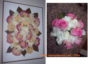 http://www.RAMOSETERNOS.COM Anuncios gratis para novios en Las Condes |  QUERIDA NOVIA CONSERVA LAS FLORES DE TU MATRIMONIO TU , RAMOS DE NOVIA ENMARCADO 