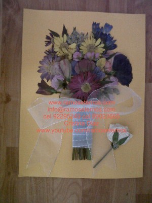  Anuncios gratis para novios en Santiago |  Ramos de novia enmarcados, una idea muy original, Flores prensadas: Ramos de novia prensados