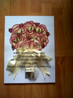 ramos eternos Anuncios gratis para novios en Vitacura |  Enmarcados de Ramos de Novia una idea muy original, especialista en arte floral