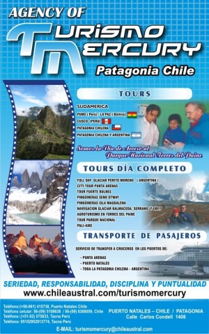 RODOLFO D�AZ MIRANDA Anuncios gratis para novios en Punta Arenas |  TOUR PARA CRUCEROS RESERVE DESDE EL BARCO SU TOUR EN PUNTA ARENAS CON , TURISMO MERCURY turismomercury@gmail.com CITY TOUR PINGUINERAS SENO OTWAY
