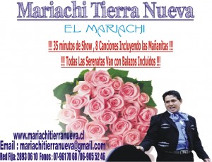 MARIACHI TIERRA NUEVA Anuncios gratis para novios en Santiago |  Serenatas Con Mariachis... Inolvidable.Red Fija:28930610,  !!!  Mariachis Responsables y Puntuales !!!