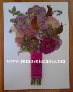 cristina Anuncios gratis para novios en Vitacura |  Conservacion enmarcaciones de ramos de novia en Chile, calas gerberas tulipanes orquideas flores y piedras rosas