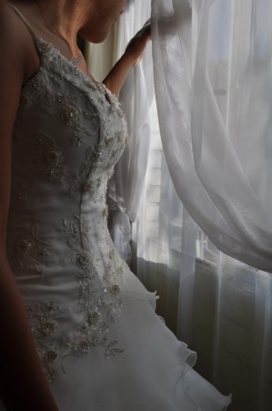 gabriela  Anuncios gratis para novios en Maip&uacute; |  Vestido de novia exclusivo casi nuevo barato, Con velo corto y falso 