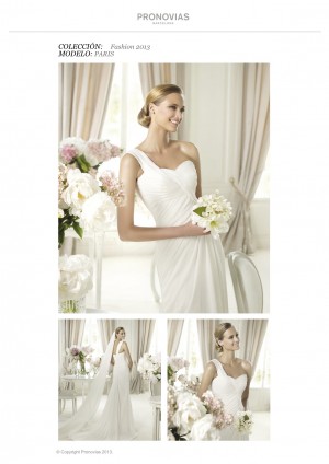 Diani Echevarria Anuncios gratis para novios en Vitacura |  Vendo mi vestido de novia modelo par&iacute;s 2013. , Cat&aacute;logo fashion 2013 de pronovias.