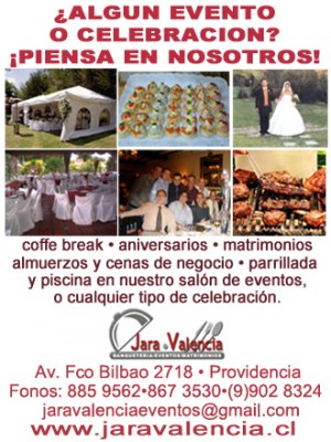 GENARO JARA Anuncios gratis para novios en Providencia |  BANQUETERIA PARA MATRIMONIOS, SERVICIO DE BANQUETERIA ATENDEMOS EN TODO SANTIAGO