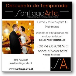 CORO SANTIAGOARTE   Anuncios gratis para novios en Las Condes |  CORO MATRIMONIOS SANTIAGOARTE, 077955686 COROS, MUSICA, CANTANTES, IGLESIA, La confianza que solo profesionales te pueden brindar: COROS ANTIAGOARTE