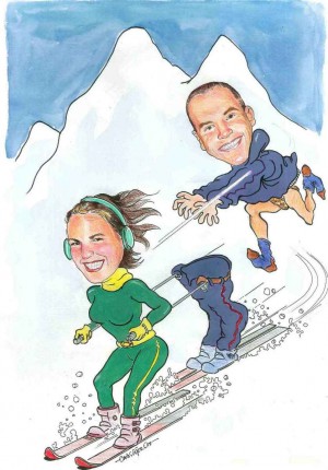 Carlos L&oacute;pez Oro Anuncios gratis para novios en Concepci&oacute;n |  Caricaturas para los novios, Caricaturas de Novios