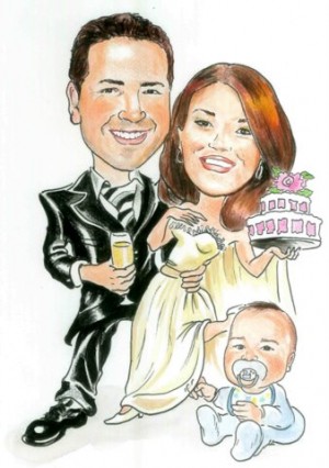 Carlos L&oacute;pez Oro Anuncios gratis para novios en Concepci&oacute;n |  Caricaturas de los novios en azares, Caricaturas