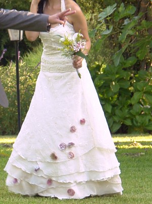 Carolina Mancini  Anuncios gratis para novios en Providencia |  Hermoso vestido de novia inspirado en los a&ntilde;os 20 , Usado solo una ves Valor $ 240. 000 mil