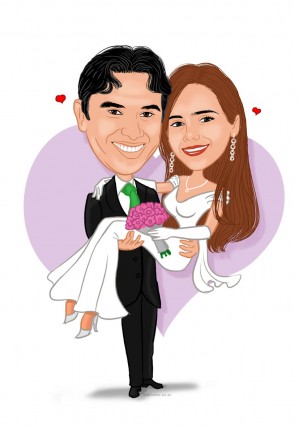 Jo�o clemente de Oliveira Anuncios gratis para novios en Estaci&oacute;n Central |  Caricatura los novios, Caricaturas
