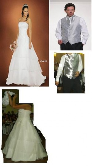 Lorena Clavelle Anuncios gratis para novios en Concepci&oacute;n |  Vendo Hermoso vestido de novia Casa Blanca color Ivory talla 42-44 $150.000, incluye falso, velo, est&aacute; impecable, adem&aacute;s gillette de novio talla XL 