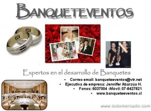 BANQUETEEVENTOS Anuncios gratis para novios en Santiago |  BANQUETERIA BANQUETEEVENTOS CALIDAD Y BUEN GUSTO , MATRIMONIOS, BAUTIZOS, CUMPLEA&Ntilde;OS, FIESTAS EN GENERAL