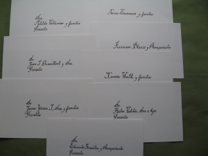 gloria Anuncios gratis para novios en Las Condes |  Caligrafia ABC, sobres, partes de matrimonio, invitaciones, Comuna Las Condes
